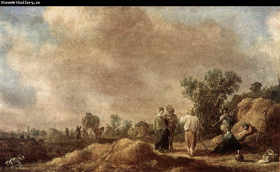 Jan van Goyen Haymaking